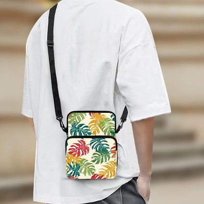 Men's Crossbody Bag, Small Cell Phone Wallet, Women's Shoulder Handbag, Travel Gym Bag