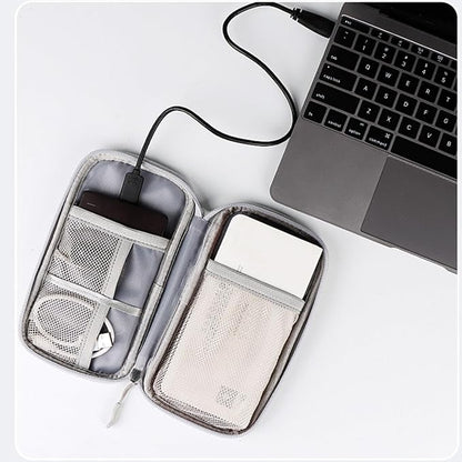 Organizer Bag Case Electronic Devices Travel Pouch Cable USB Charger Accessories Cellphone SD Power Bank Earphone