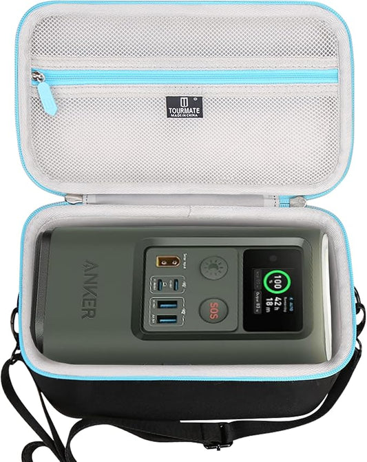 Tourmate Hard Storage Case for Anker PowerCore Reserve 192Wh Power Bank 60,000mAh LiFePO4 Portable Charger 60W Portable Power (Case Only)
