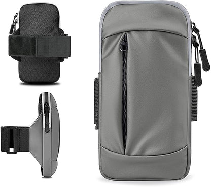 Phone Holder for Running Armband Cell Phone Holder for iPhone Armband 17 16 16e 15 14 13 12 11 Pro Max Xs Xr X Plus Galaxy Ultra Note Women Men Kids Bag,Workout Sports Arm Bands Sleeve Pouch