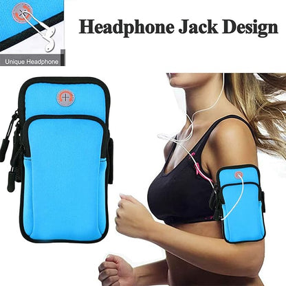 Armband Cell Phone Holder for Running Women Men Kids,iPhone 17 16 16e 15 14 13 12 11 Pro Max Xs Xr X Plus SE Mini,Galaxy S26 S25 S24 S23 Ultra Note Key Pouch Bag,Gym Exercise Workout Arm Band