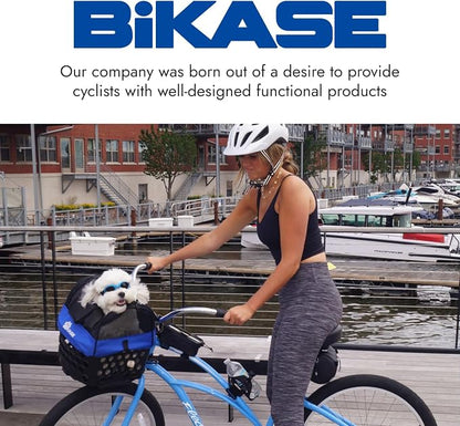 BiKase ElastoKASE Universal Bike Phone Mount, Flexible Rubber Handlebar Holder for Smartphones, Secure Shock Cord Grip, Fits iPhone & Samsung Galaxy, Ideal for E-Bikes
