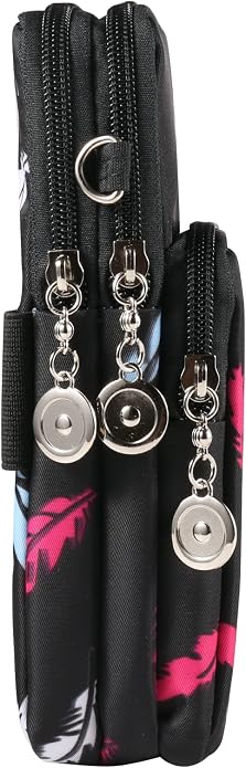 Cell Phone Crossbody Zipper Purse Armband Wallet Pouch for Samsung Galaxy S26 Ultra S25 S24 S23 FE A17 A16 A15 A26 A36