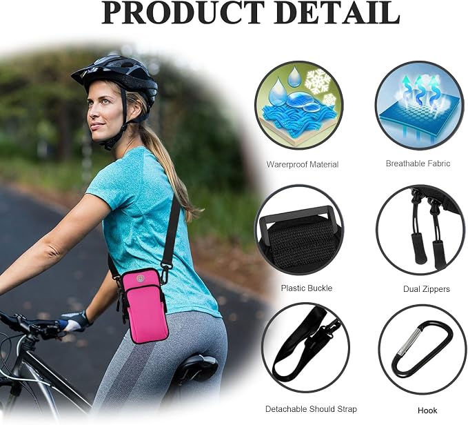 Phone Holder for Running Armband Cell Phone Holder,Small Purses for Women Crossbody Kids,iPhone 11 12 13 14 15 16e 16 17 Pro Max Xs Xr X Plus Mini Galaxy Ultra S26 S25 Note Bags Gym Arm Bands
