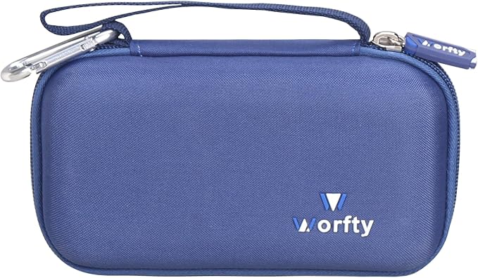 Case for VEGER All in One 10000mAh (V1115)/ citicr 12000mAh 20000mAh (AC-02D)/ OHOVIV 50000mAh (N10) Portable Charger Power Bank - Hard Travel Carrying Storage Bag (Blue)