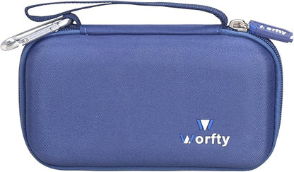 Case for VEGER All in One 10000mAh (V1115)/ citicr 12000mAh 20000mAh (AC-02D)/ OHOVIV 50000mAh (N10) Portable Charger Power Bank - Hard Travel Carrying Storage Bag (Blue)