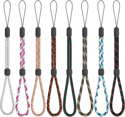 FrgKbTm Hand Wrist Strap Lanyard, Adjustable Nylon Colorful for Mobile Phone, Camara, USB Flash Drive, ID Name Tag Badge