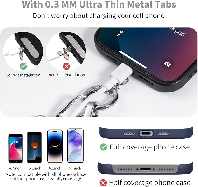 Tiostep Clip and Go Strap for Phone with Wallet Crossbody Phone Lanyard with Anti-Theft Zipper Pouch Detachable Quilted Wrist Wallet with RFID and ID Window for Daily Travel. Apricot Large
