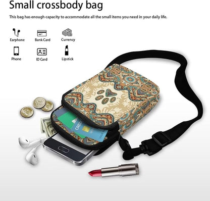 DISNIMO Small Crossbody Bags for Women Trendy Cross Body Cell Phone Shoulder Bags Purses with Adjustable Strap