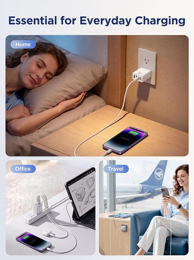 iPhone Charger Fast Charging,[MFi Certified] USB C Charger Block 20W PD USB C Wall Charger with 6FT USB C to Lightning Cable for iPhone 14/13/12/12 Pro Max/11/Xs Max/XR/X,AirPods Pro,ipad