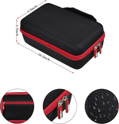 FBLFOBELI Hard Travel Case Compatible with NOCO GENIUS10/for Boost X GBX45 GB50 UltraSafe Jump Starter, Fully-Automatic Smart Battery Charger (Case Only)