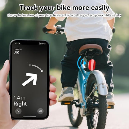 Upgraded Bike Mount for Samsung Smart Tag 2 & Moto Tag & for AirTag Holder Hidden - Waterproof Anti-Theft Bike Reflectors GPS Tracker Case with Screws & Tools, for Mountain Bikes/Scooter/E-Bicycle