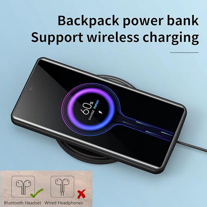 10000mAh Wireless Charging Case for Google Pixel 8, High Capacity Portable Rechargeable Battery Case Qi Wireless Charging Pixel 8 Extended Battery Charger Cover for Google Pixel 8A Black
