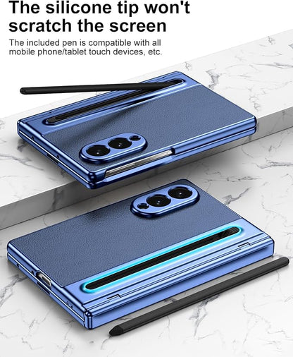 Galaxy Z Fold 8 Wide Case with S Pen Holder & Stylus, Full Body Hinge Case | Galaxy Z Fold 8 & Fold 8 Wide Case with HD Screen Protector, Shockproof Protection Cover, Phone Case mit Hinge & S Pen Stylus