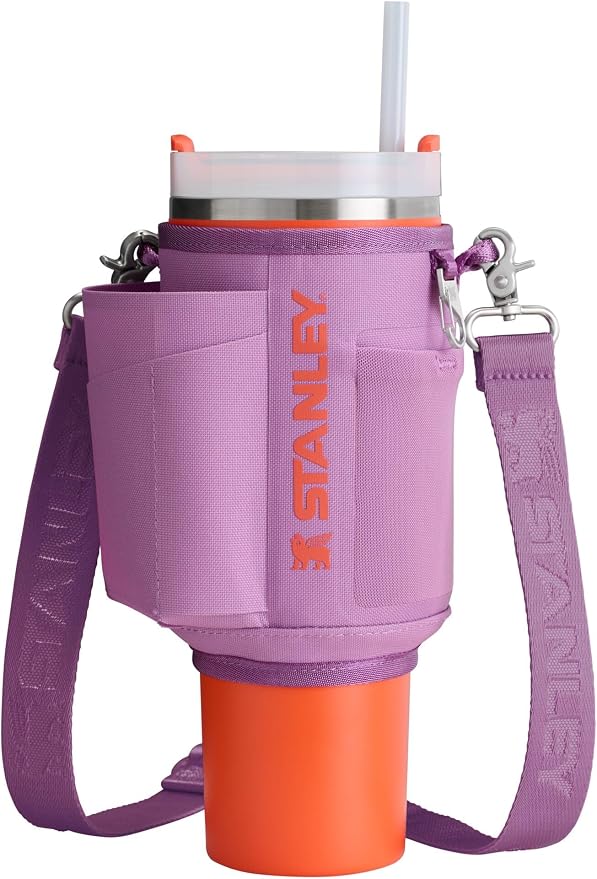 STANLEY All Day Quencher Carry All for 40 oz Tumbler with Handle | Crossbody Bag with Phone Holder Pocket, Card Sleeve & Detachable Strap | Water Bottle Carrier Bag | BPA-Free |