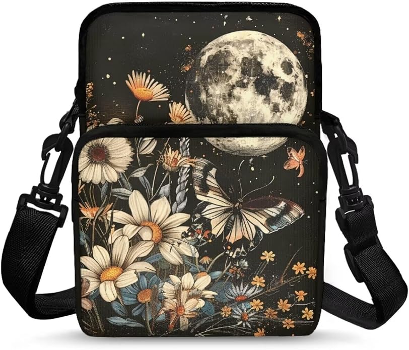 Men's Crossbody Bag, Small Cell Phone Wallet, Women's Shoulder Handbag, Travel Gym Bag