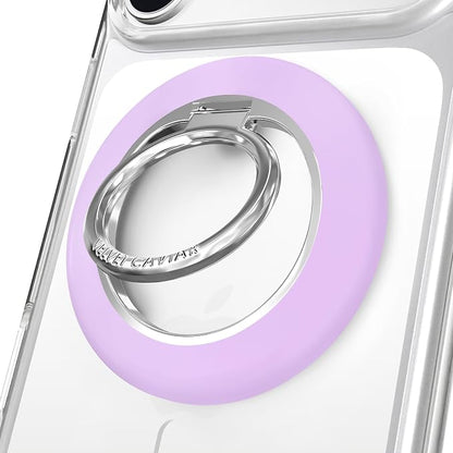 VELVET CAVIAR Compatible with MagSafe Phone Grip 2.0 | Cute Magnetic Ring Holder | Finger Loop Kickstand | Pop On Accessory for iPhone 17, 16, 15, 14, 13, 12 | Lilac Gellato