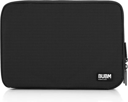 BUBM Double Layer Electronic Accessories Organizer, Travel Gadget Bag for Cables, USB Flash Drive, Plug and More, Perfect Size Fits for iPad Mini (Medium, Black) | Travel Gadget Bag for Cables, USB Flash Drive, Plug and More, Perfect Size Fits for iPad...