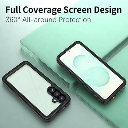 for Samsung Galaxy S26 Plus Waterproof Case, Military-Grade Full Body Defense: IP68 Underwater Protection, Built-in Screen Protector & Camera Lens Cover, 10FT Waterproof Shockproof Dustproof.
