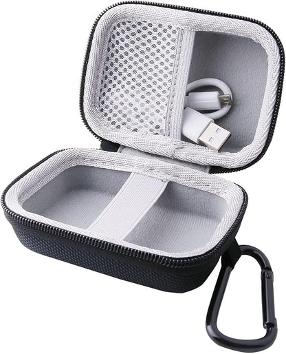 WERJIA Travel Hard Case for Anker Anker Nano Portable Charger, 10,000mAh 45W Max Compact Power Bank Case，for Anker A1638 Protective Cover，Case Only (Black)
