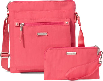 Baggallini womens Go Bagg With Rfid Phone Wristlet
