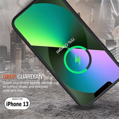 Battery Case for iPhone 13, [Upgraded] 10000mAh Rechargeable Portable Charging Case with Wireless Charging Compatible for iPhone 13 (6.1 inch) with Carplay Extended Battery Pack Charger Case (Black)