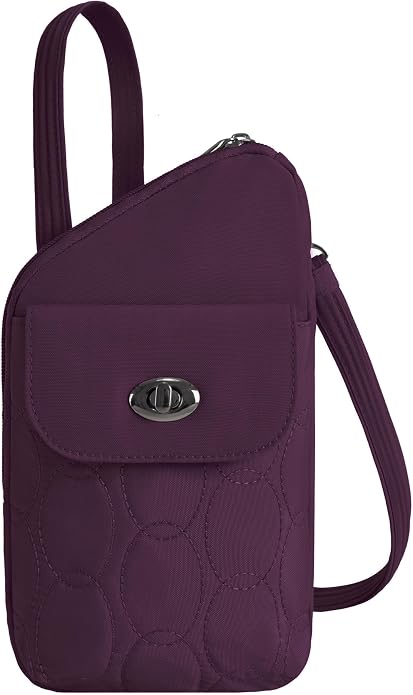 Travelon Anti-Theft Runways Slim Assymetric Crossbody