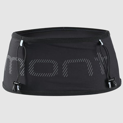 Haimont Running Belt Fanny Pack, Lightweight Waist Belt Bag for Unisex Trail Runners Essentials Accessories, Black, S