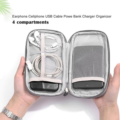 Organizer Bag Case Electronic Devices Travel Pouch Cable USB Charger Accessories Cellphone SD Power Bank Earphone
