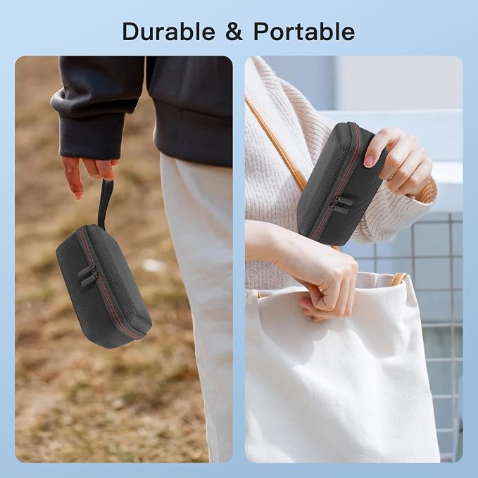 Carrying Case for Anker Prime Power Bank 300W 26,250mAh,Hard Shell Oxford Cloth Protective Carrying Case, Portable Travel Storage Bag for Anker Prime Power Bank,Shockproof,Black