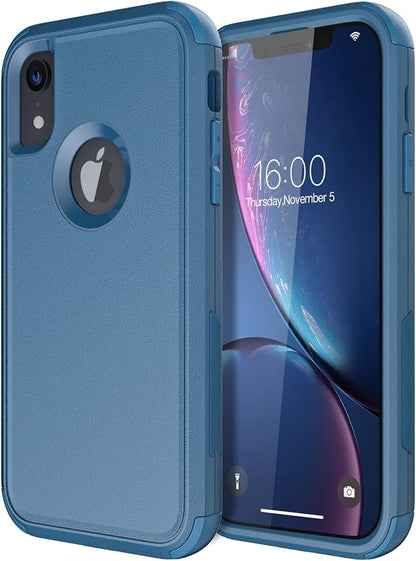 Diverbox for iPhone Xr Case [Shockproof] [Dropproof] [Dust-Proof],Heavy Duty Protection Phone Case Cover for Apple iPhone XR