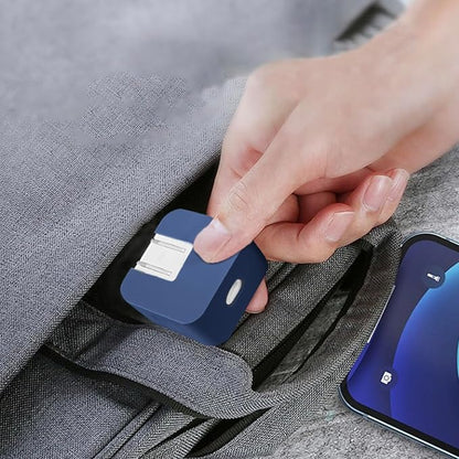 Soft Silicone Charger Case Compatible with Apple 40W Dynamic Power Adapter (60W Max) for iPhone Series & MacBook Air 13.6/15 M5 A3448 A3449, Shockproof Anti‑Scratch Protective Cover, Navy Blue