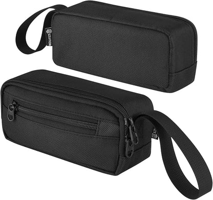 Travel Case Compatible with Anker 737 Power Bank (PowerCore 24K) 3-Port Portable Charger, Storage Bag Pouch for Anker 737 24,000mAh Power Bank - Case Only (Black)