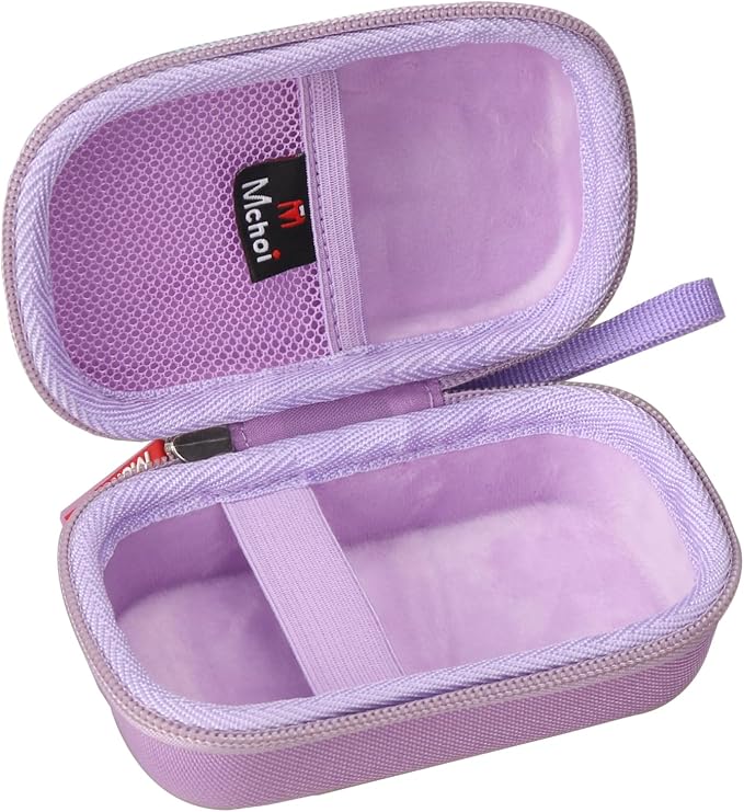Mchoi Hard Storage case for Anker Power Bank USB C Charger Block, 3-in-1 5,000mAh Portable Charger (Purple)