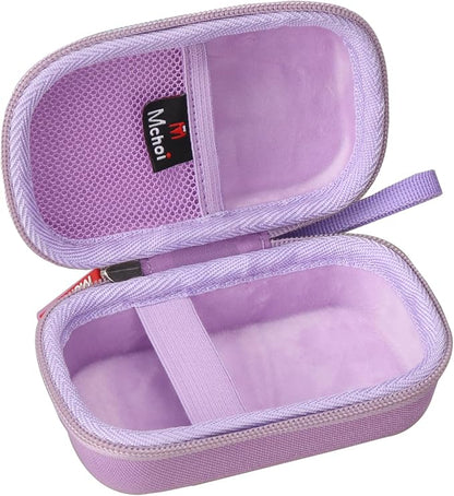 Mchoi Hard Storage case for Anker Power Bank USB C Charger Block, 3-in-1 5,000mAh Portable Charger (Purple)
