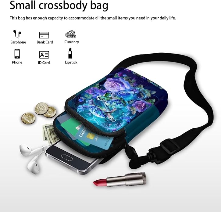 DISNIMO Small Crossbody Bags for Women Trendy Cross Body Cell Phone Shoulder Bags Purses with Adjustable Strap