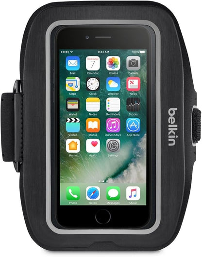 Belkin Sport-Fit Plus Armband for iPhone 7 Plus and iPhone 8 Plus (Blacktop)