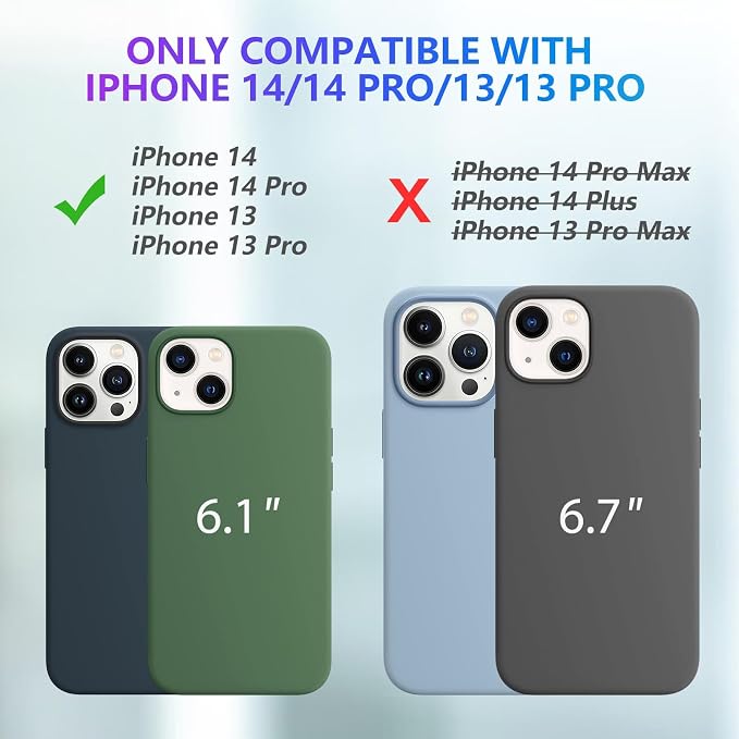 BOPPS Battery Case for iPhone 13/13 Pro/14/14 Pro【Support Carplay 】，Ultra Powerful 7000mAh Portable Rechargeable Protective Extended Charger Cover for iPhone 13，13 pro，14，14 pro Charging case,Black