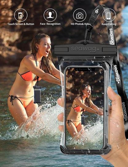 SEAWAG Smart Phone Waterproof Case 6.9" with Easy Access to Side Buttons