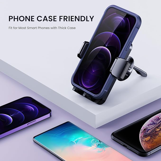 Car Phone Holders for Car Air Vent Phone Mount Universal Automotive Accessories Car Mount Cradles Fit for iPhone Android Smartphones
