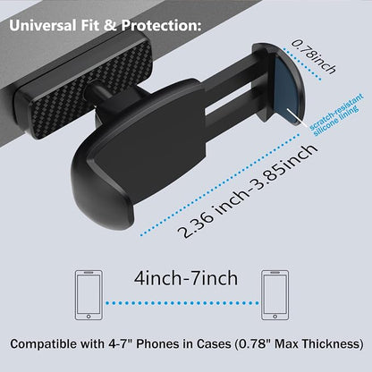 TONDA Gym Magnetic Phone Holder【Strong Magnets】 360 Adjustable Magnetic Phone Mount, Phone Tripod Holder Gym Accessories for Women Men Workout Essentials for 4-7" Smartphones