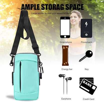 Phone Holder for Running Cell Phone Purse Crossbody Bags for Women Men Kids,iPhone 11 12 13 14 15 16e 16 17 Pro Max Xs Xr X 7 8 Plus Air SE Mini Galaxy Ultra S26 S25 S24 S23 Note 20 Arm Bands