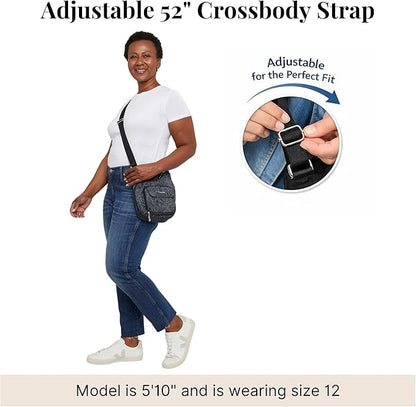 Baggallini Women Criss Cross Crossbody Bag