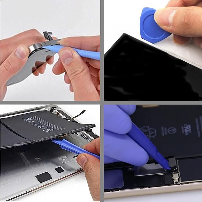 10 Universal Triangular + 2 Metal Triangular pry bar, 2 pry Bars for iPad, Laptop, iPhone, Nintendo Switch, Keyboard, MacBook, Xbox, PS4, Desktop LCD, Handheld Game Console, hp Removal kit
