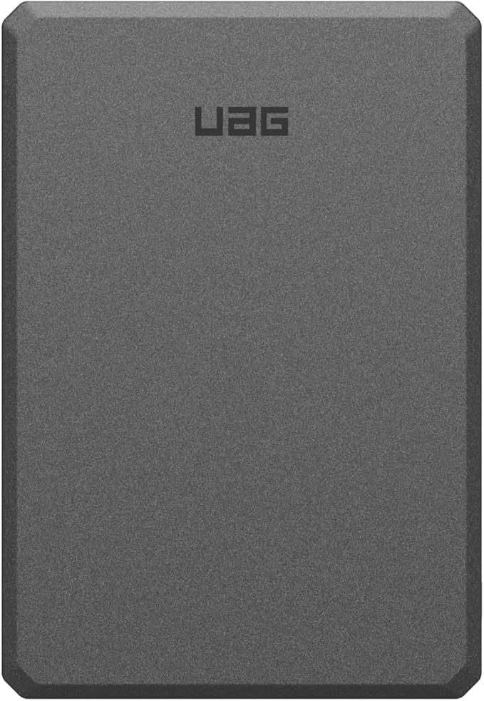 URBAN ARMOR GEAR UAG 5000mAh Power Bank SRGE 20W USB-C Slim Magnetic Wireless Portable Charger Fast Charging Battery Pack Compatible with iPhone 17, Samsung Galaxy S26, Black/Grey
