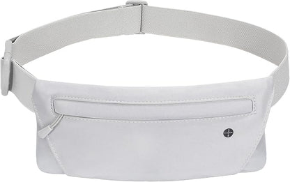 WHIPPY Slim Running Belt Fanny Pack for Women Men Elastic Runners Belt Waist Pouch Chest Bag Phone Holder Waist Pack for Running Hiking