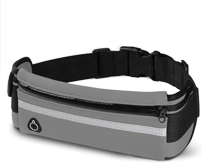 E Tronic Edge Running Belt for Women and Men, Money Belt and Running Fanny Pack, Hiking Fanny Pack, Holder for Cell Phone, Money, and Keys, Adjustable Belt Pouch fits Most Phone and Waist Sizes