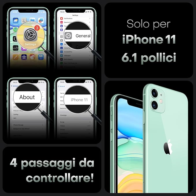TOCOL Magnetic for iPhone 11 Case, Upgraded Full Camera Protection, Compatible with Magsafe, Military Grade Protection, Bumper for iPhone 11 6.1 Inch, (Light Green)