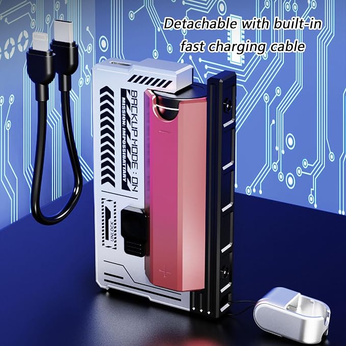 ordinarYone 22.5W Fast Charging Battery Case 21700 Battery Charging Enclosure Box Replacement Intelligent Overheat