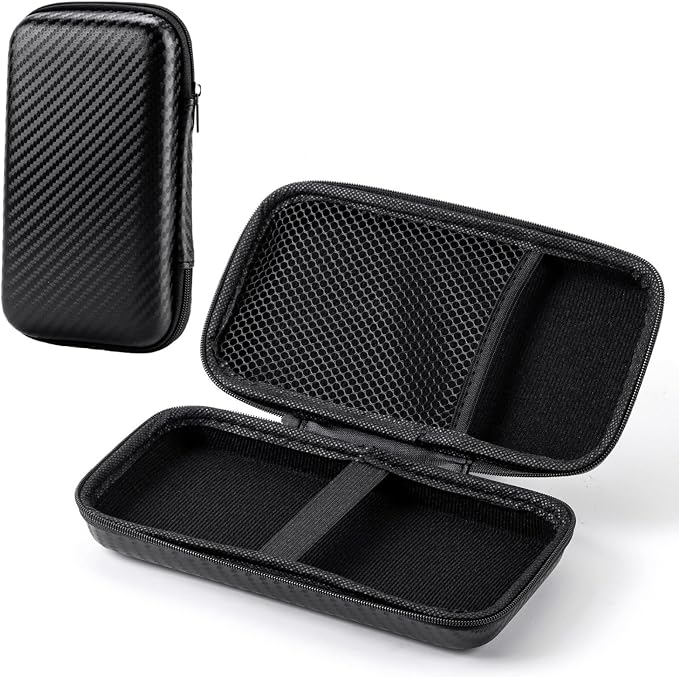 EVA Case for ZZI Portable Charger Power Bank 60000mAh & 3-in-1 USB Cable, Drop-Proof & Wear-Resistant, Hard Carrying Case